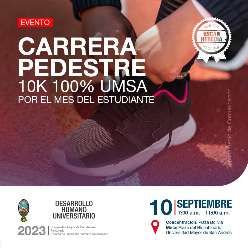 Carrera Pedestre 10K UMSA