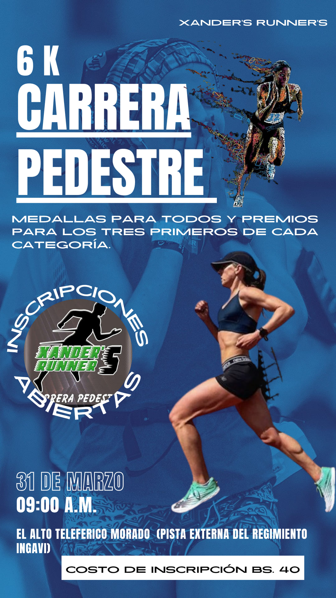 6K Carrera Pedestre