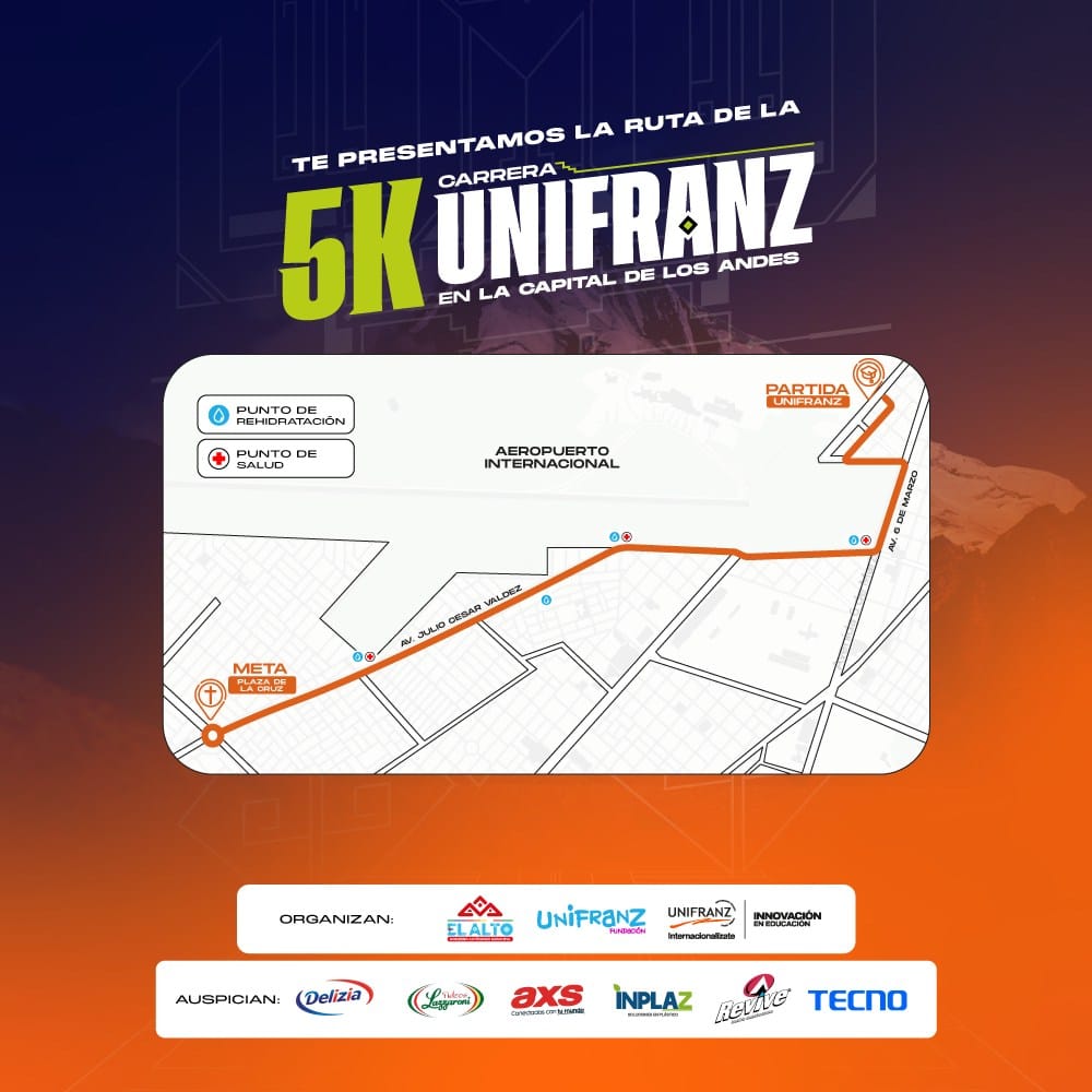 Unifranz 5K Carrera Pedestre