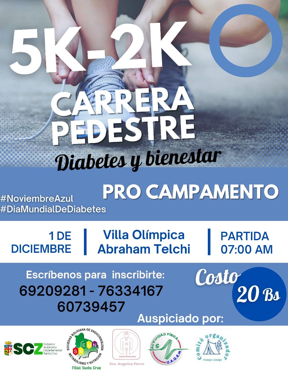 Carrera Pedestre Diabetes y Bienestar