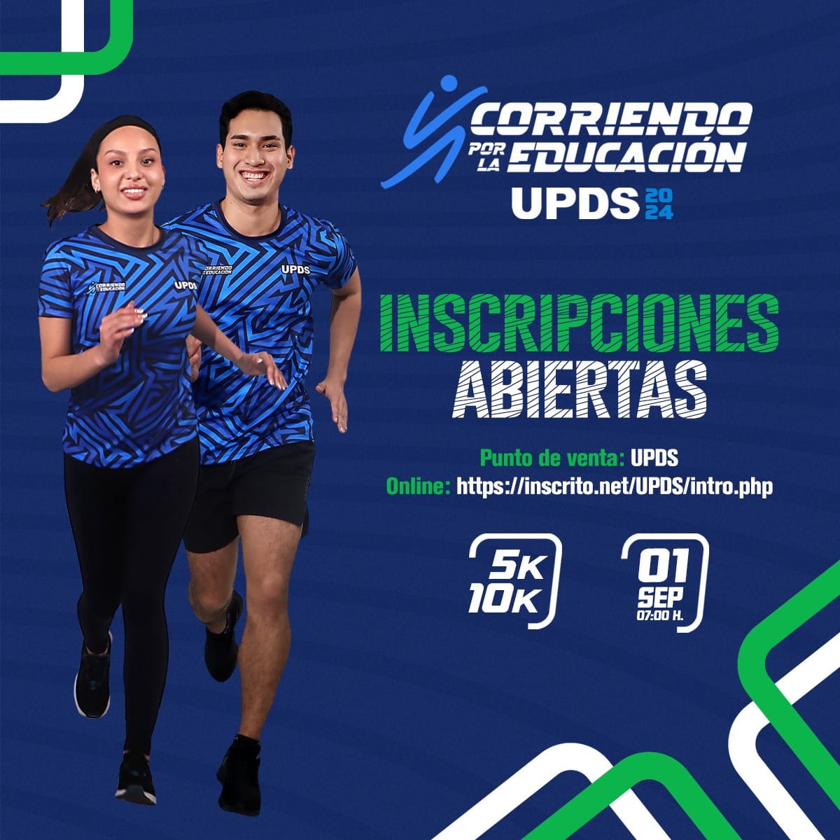 Inscripciones abiertas para la carrera Corriendo por tu Educación