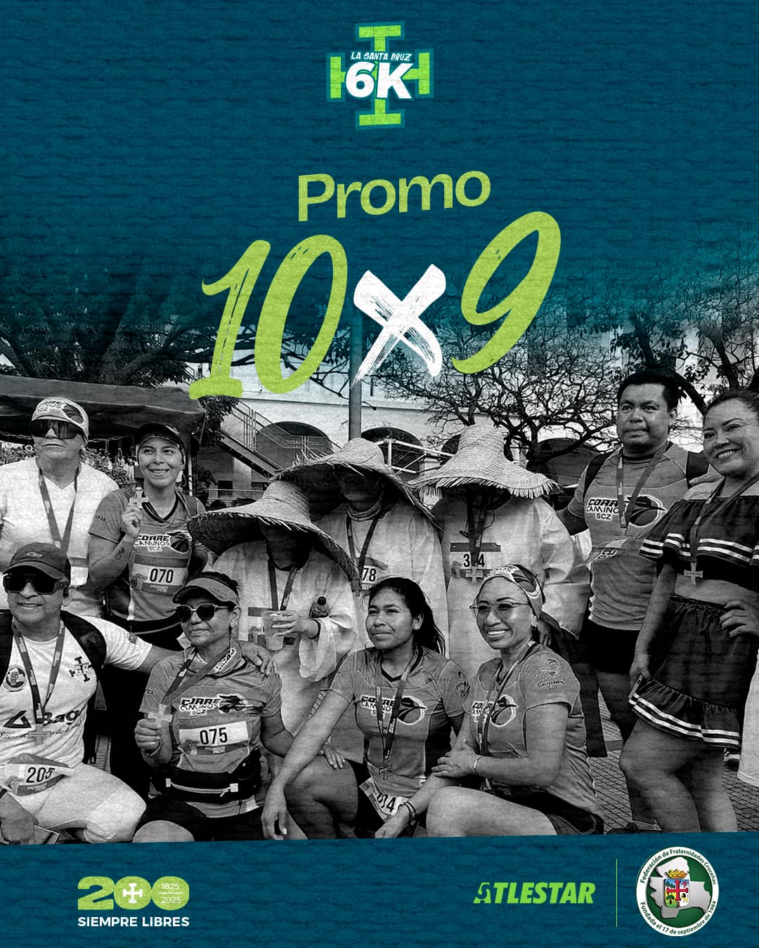 Promo 10x9 Carrera de la Santa Cruz 6K