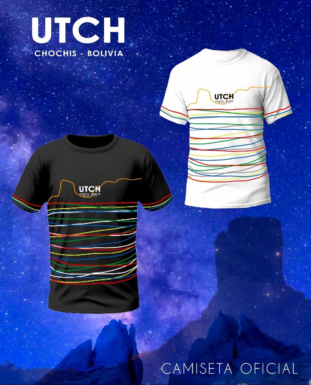 Polera Oficial Ultra Trail Chochis UTCH 2024